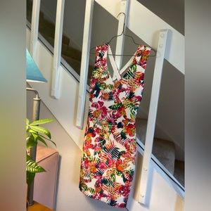 Floral dress w/ cute back straps